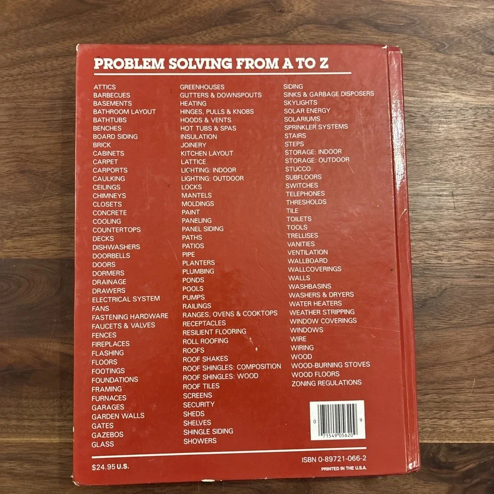 Ortho's Home Improvement Encyclopedia Hard Cover‎ Book